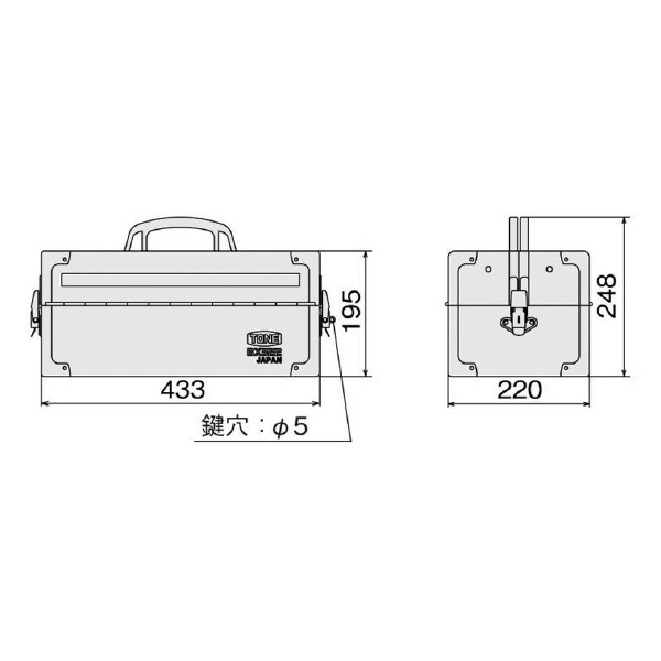 ＴＯＮＥ（株） ツールセット TSS ツールセット TSS460BK