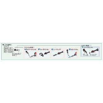 やまびこジャパン（株） ナイロンカッター刈払機 RA 刈払機 RA1023-UT