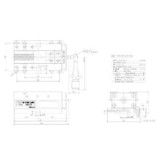 （株）北川鉄工所 5軸M/C用フレキシブルクランパ(片側固定タイプ) VAX125 フレキシブルクランパ（片側固定タイプ） VAX125