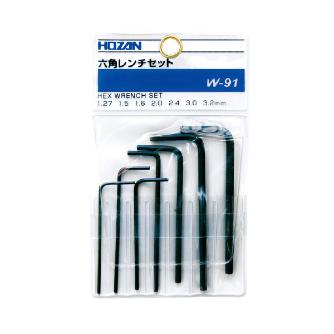 ホーザン株式会社 六角レンチ W-91 六角レンチ W-91-1.5