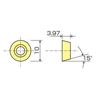 （株）ＭＯＬＤＩＮＯ カッタ用インサート RDMT カッタ用インサート RDMT10T3M0TN JS4045