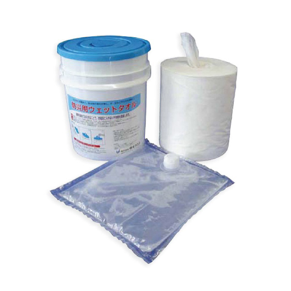 （株）橋本クロス 防災用ウェットタオル 250枚入り BT250 防災用ウェットタオル　２５０枚入り BT250