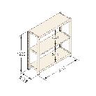 扶桑金属工業（株） 中量ラック Kタイプ GSN-K