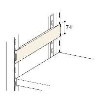 扶桑金属工業（株） 中量ラック 側面プレート GSN-SP