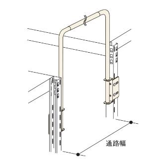 扶桑金属工業（株） 中量ラック アーチ型天つなぎ GSN-ATK 中量ラック　アーチ型天つなぎ GSN-ATK08
