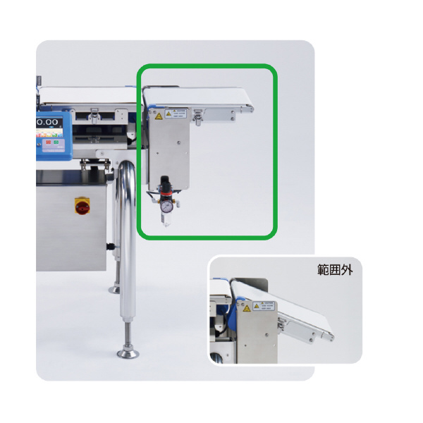 （株）エ－・アンド・デイ コンベアドロップタイプ選別機 AD-4982-2035 コンベアドロップタイプ選別機 AD-4982-2035