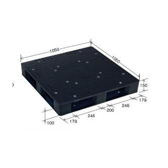 岐阜プラスチック工業（株） リスパレットJCKタイプ JCK リスパレットＪＣＫタイプ JCK-D4-105105 ﾌﾞﾗﾂｸ