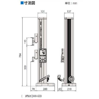 （株）ミツトヨ QMハイト QMH ＱＭハイト QMH-350A