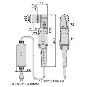 ＴＯＮＥ（株） 1次締め専用レンチ コーナー型建方1番(六角ボルト用) GKRC 建方一番 GKRC252