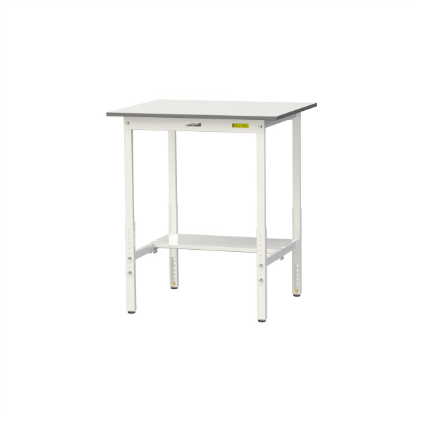 山金工業（株） ワークテーブル150シリーズ　高さ調整タイプ　半面棚板付　SUPAH ワークテーブル１５０シリーズ SUPAH-975T-WW