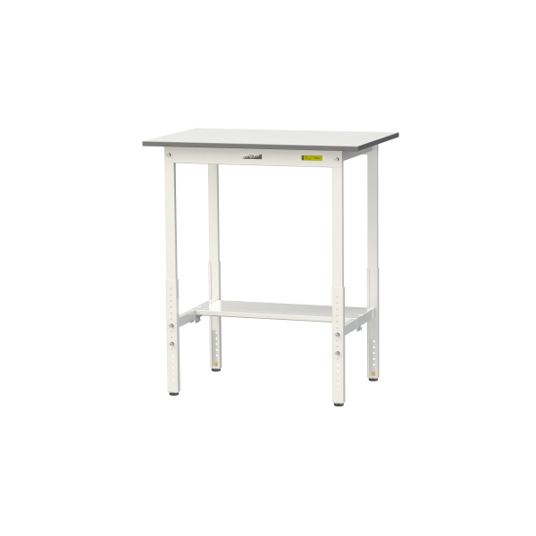 山金工業（株） ワークテーブル150シリーズ　高さ調整タイプ　半面棚板付　SUPAH ワークテーブル１５０シリーズ SUPAH-960T-WW