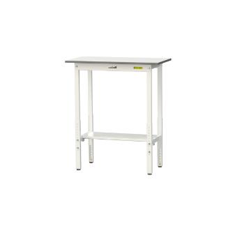 山金工業（株） ワークテーブル150シリーズ　高さ調整タイプ　半面棚板付　SUPAH ワークテーブル１５０シリーズ SUPAH-945T-WW