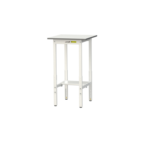 山金工業（株） ワークテーブル150シリーズ　高さ調整タイプ　半面棚板付　SUPAH ワークテーブル１５０シリーズ SUPAH-660T-WW