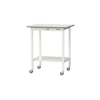 山金工業（株） ワークテーブル150シリーズ　移動式　全面棚板付　SUPHC ワークテーブル１５０シリーズ　移動式 SUPHC-960TT-WW