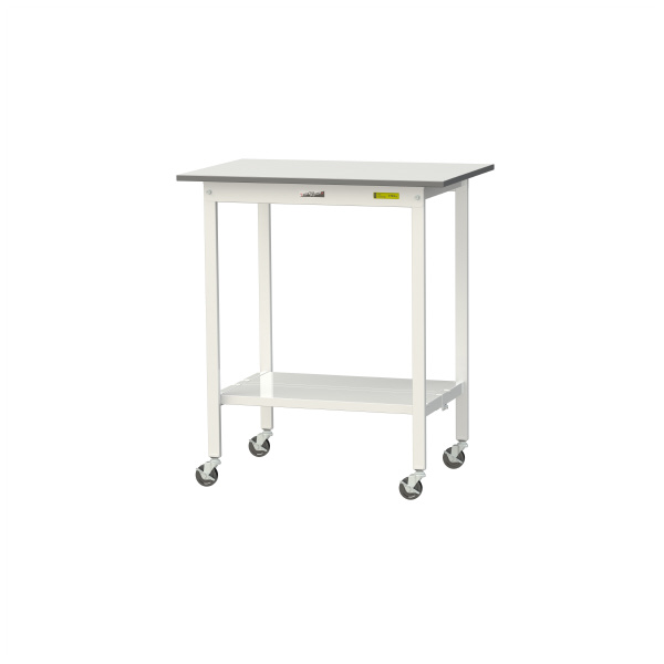 山金工業（株） ワークテーブル150シリーズ　移動式　全面棚板付　SUPHC ワークテーブル１５０シリーズ　移動式 SUPHC-960TT-WW