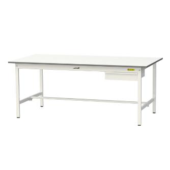 山金工業（株） ワークテーブル150シリーズ　固定式　キャビネット付　SUP ワークテーブル１５０シリーズ　固定式 SUP-1890U-WW