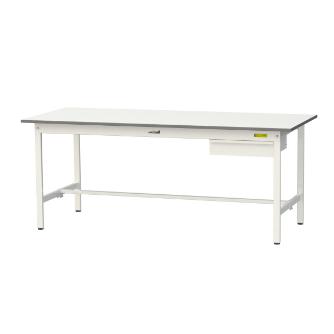 山金工業（株） ワークテーブル150シリーズ　固定式　キャビネット付　SUP ワークテーブル１５０シリーズ　固定式 SUP-1875U-WW