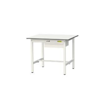 山金工業（株） ワークテーブル150シリーズ　固定式　キャビネット付　SUP ワークテーブル１５０シリーズ　固定式 SUP-975U-WW