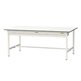 山金工業（株） ワークテーブル150シリーズ　固定式　ワイド引出し付　SUP ワークテーブル１５０シリーズ　固定式 SUP-1890W-WW