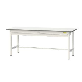 山金工業（株） ワークテーブル150シリーズ　固定式　ワイド引出し付　SUP ワークテーブル１５０シリーズ　固定式 SUP-1860W-WW