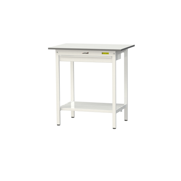 山金工業（株） ワークテーブル150シリーズ　固定式　ワイド引出し+全面棚板付　SUPH ワークテーブル１５０シリーズ　固定式 SUPH-960WTT-WW