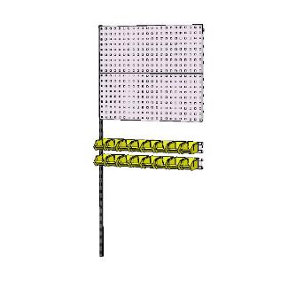 山金工業（株） 壁面ハンガーパネルシステム WH 壁面ハンガーパネルシステム WH-0918R-P2YY