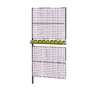 山金工業（株） 壁面ハンガーパネルシステム WH 壁面ハンガーパネルシステム WH-0918R-P4Y