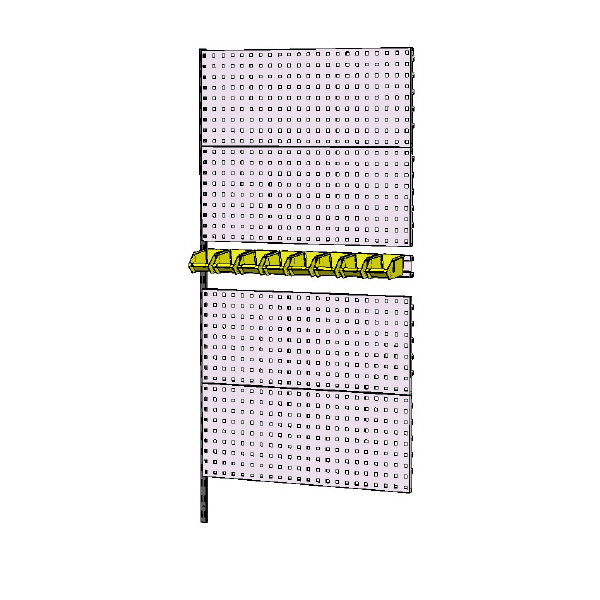 山金工業（株） 壁面ハンガーパネルシステム WH 壁面ハンガーパネルシステム WH-0918R-P4Y