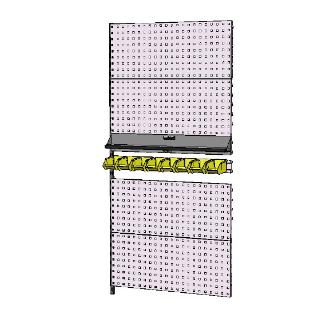 山金工業（株） 壁面ハンガーパネルシステム WH 壁面ハンガーパネルシステム WH-0918R-P4TY