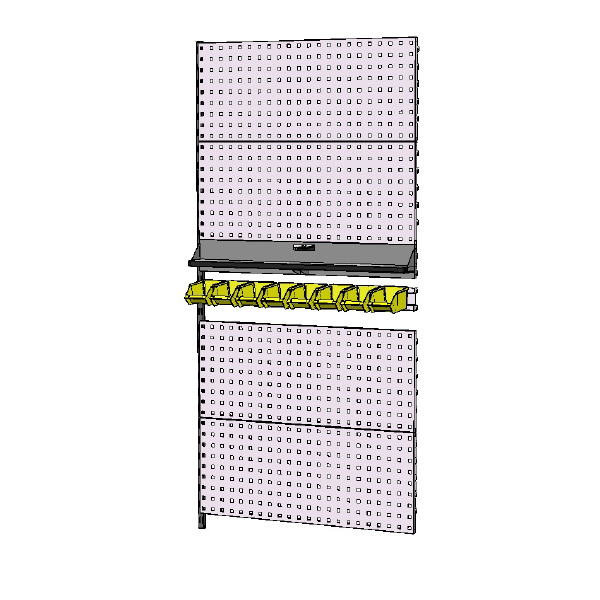 山金工業（株） 壁面ハンガーパネルシステム WH 壁面ハンガーパネルシステム WH-0918R-P4TY