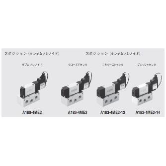 （株）コガネイ 電磁弁180シリーズ 単体 パイロット形 A183-4ME2 電磁弁１８０シリーズ　単体　パイロット形 A183-4ME2-13-81-PLL DC24V