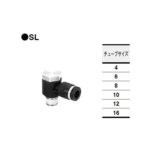 （株）コガネイ クイック継手 スイングエルボ SL クイック継手　スイングエルボ SL10-02 (10ｺｲﾘ)