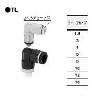 （株）コガネイ クイック継手ミニ エルボ TL