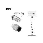 （株）コガネイ クイック継手ミニ ストレート TS