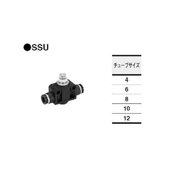 （株）コガネイ クイック継手付スピードコントローラ SSU クイック継手付スピードコントローラ SSU12