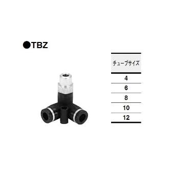 （株）コガネイ クイック継手 ブランチテトラ TBZ クイック継手　ブランチテトラ TBZ10-04 (10ｺｲﾘ)