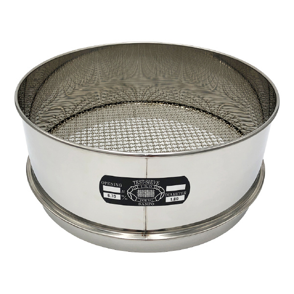 アズワン（株） ステンレス篩 5-3295 ステンレス篩　３００×１００　６．７ｍｍ 5-3295-18