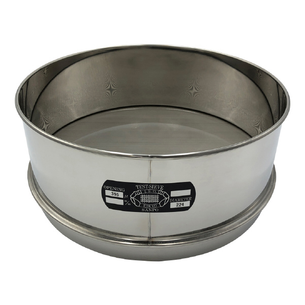 アズワン（株） ステンレス篩 5-3295 ステンレス篩　３００×１００　３５５μｍ 5-3295-35