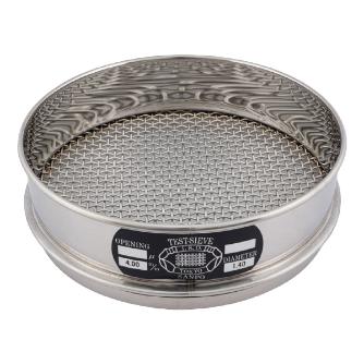 アズワン（株） ステンレスふるい 5-3291 ステンレスふるい　２００×４５　４ｍｍ 5-3291-21