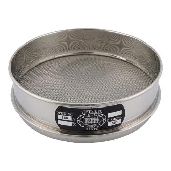 アズワン（株） ステンレスふるい 5-3291 ステンレスふるい２００×４５　８５０μｍ 5-3291-30