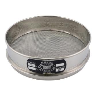 アズワン（株） ステンレスふるい 5-3291 ステンレスふるい２００×４５　４２５μｍ 5-3291-34