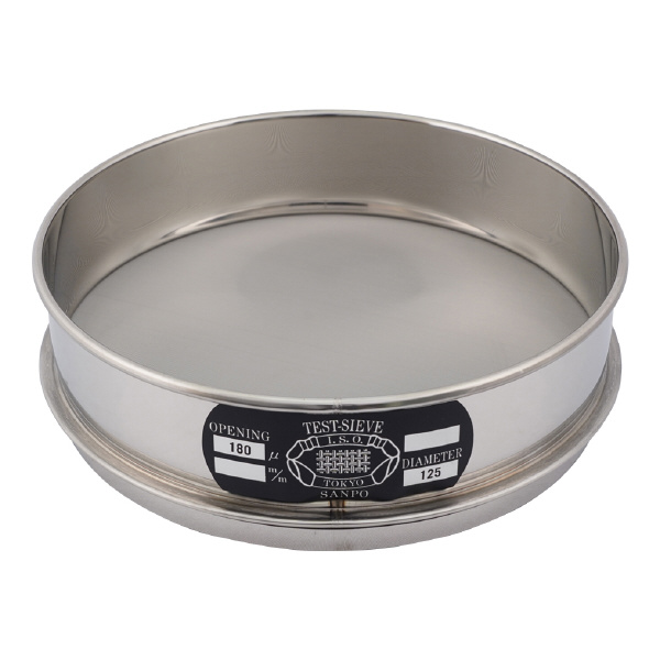 アズワン（株） ステンレスふるい 5-3291 ステンレスふるい２００×４５　１８０μｍ 5-3291-39