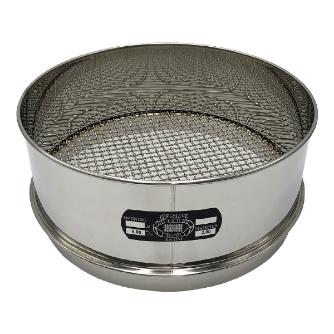 アズワン（株） ステンレス篩 5-3295 ステンレス篩　３００×１００　８．０ｍｍ 5-3295-17