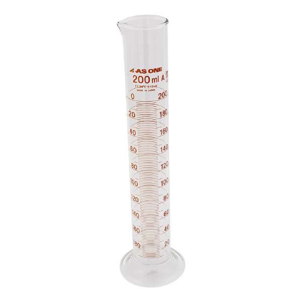 アズワン（株） メスシリンダー (ASONE) 1-8561 メスシリンダー　２００ｍｌ（ＡＳＯＮＥ） 1-8561-07