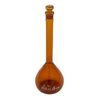 アズワン（株） メスフラスコ 茶 (ASONE) 1-8564 メスフラスコ　茶２５０ｍｌ（ＡＳＯＮＥ） 1-8564-28