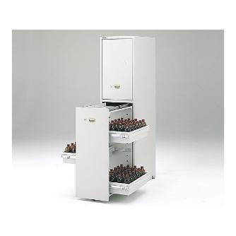アズワン（株） 耐震薬品庫 3-5346 耐震薬品庫（スチール製）ＳＰＮ－１８４５ 3-5346-21