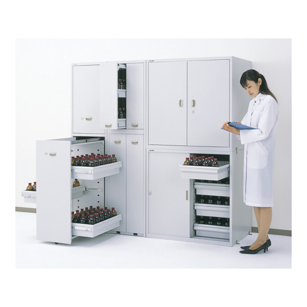 アズワン（株） 耐震薬品庫 3-5346 耐震薬品庫（スチール製）ＳＰＮ－１８４５ 3-5346-21