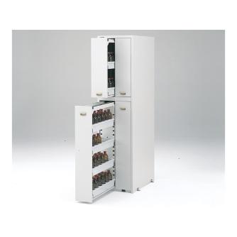 アズワン（株） 耐震薬品庫 3-5347 耐震薬品庫（スチール製）　ＳＰ－１８４５ 3-5347-22