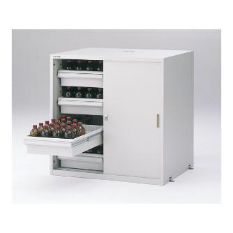 アズワン（株） 耐震薬品庫 3-5345 耐震薬品庫（スチール製）　ＳＰＷ－９９０ 3-5345-21