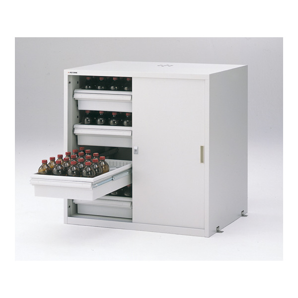 アズワン（株） 耐震薬品庫 3-5345 耐震薬品庫（スチール製）　ＳＰＷ－９９０ 3-5345-21